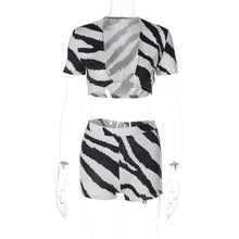 Load image into Gallery viewer, &quot;Mad Zebra&quot; 2 Piece Set
