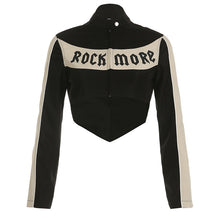 Load image into Gallery viewer, &quot;Rock-o-holic&quot; Crop Jacket
