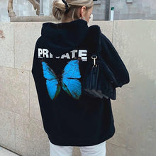 Load image into Gallery viewer, &quot;Blue Butterfly&quot; Hoodie
