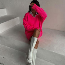 Load image into Gallery viewer, &quot;Pink&quot; Oversize Sweatshirt
