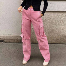 Load image into Gallery viewer, &quot;Pink Lady&quot; Cargo Pants
